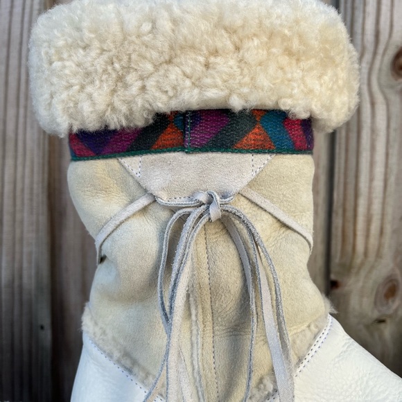 Tecnica Sheepskin and Leather Winter Boots - Picture 11 of 12